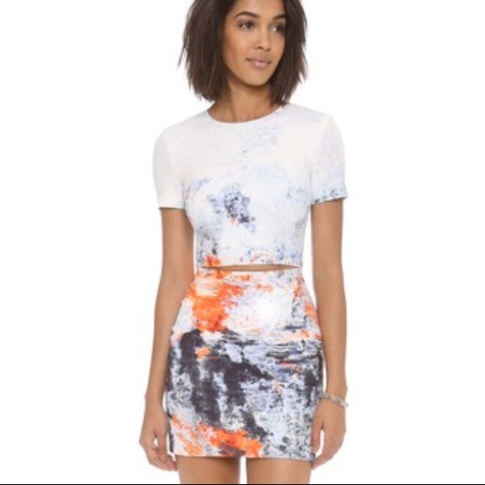 Bec & Bridge Fire & Ice Slit Tee Dress
